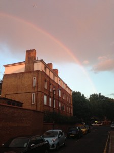 Rainbow in London