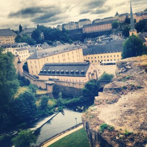 Overlooking Luxembourg City