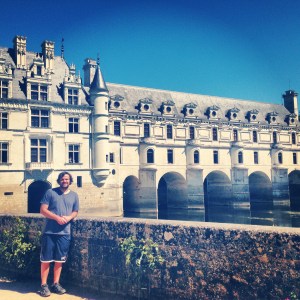 Me outside Chateau Chenonceau CHenonceau, France