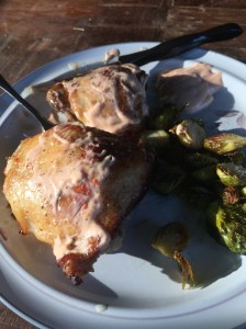 Homemade Alabama White Sauce.